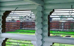 Установка рольставней прозрачных для беседок и открытых террас