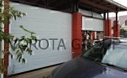 Автоматические гаражные ворота (филенка)